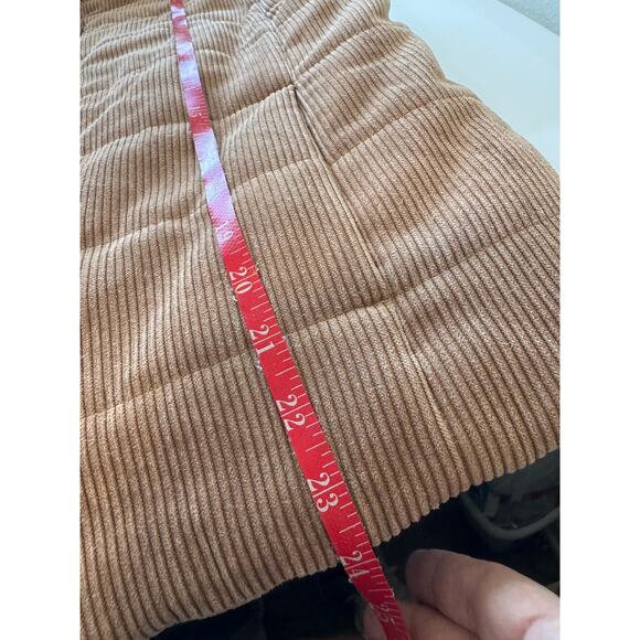 Becool Women's Corduroy Ribbed Full-Zip Vest Mock Neck Fall Winter Gear Size L - Picture 6 of 8